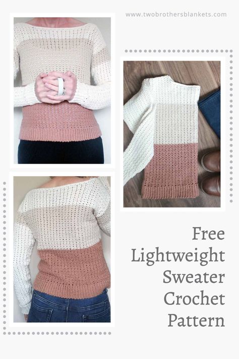 Color Block Sweater Pattern, Free Crochet Sweater, Modern Haken, Crochet Sweater Free, Star Crochet, Crochet Sweater Pattern Free, Stitch Crochet, Crochet Cardigan Pattern, Modern Crochet