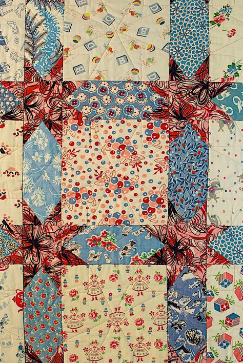 Quilt 6a Antique Quilts Patterns, Overall Pattern, Eight Pointed Star, Vintage Quilts Patterns, Charm Pack Quilt, Charm Quilt, Lavender Garden, Heirloom Quilt, Scrap Quilt Patterns