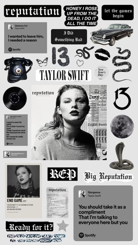 Reputation album by Taylor Swift ���🖤🐍⛓️ #reputation #taylorswift #taylorswiftera #era #taylorswiftalbum #taylorswiftreputation #album #music #black Aka Songs, Reputation Album, Taylor Swift Enchanted, Reputation Taylor Swift, Diy Phone Case Design, Taylor Swift Reputation, Music Black, Music Journal, Bullet Journal Cover Ideas