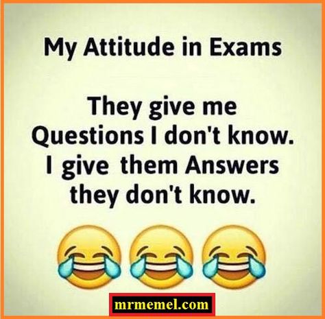 Funny Exam Quotes, Exam Funny, Laughing Images, Very Funny Photos, Laughing Colors, Exams Funny, Exam Quotes, Exam Quotes Funny, My Attitude