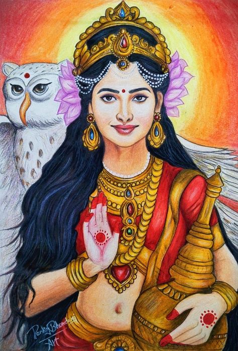 Lakshmi Devi Images Drawing, Mata Rani Drawing Easy Sketch, Lakshmi Devi Drawing, Laxmi Mata Rangoli, Laxmi Drawing, Devi Drawing, Devi Rangoli, Maa Drawing, Lakshmi Photos