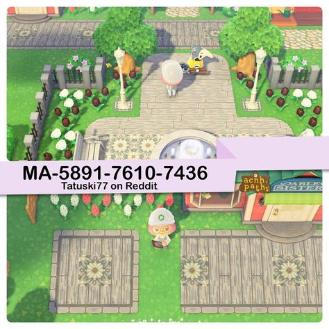 Animal Crossing Patterns, Acnh Path, Acnh Paths, Wood Path, Code Design, Bakery Decor, Acnh Design, Acnh Designs, Acnh Codes