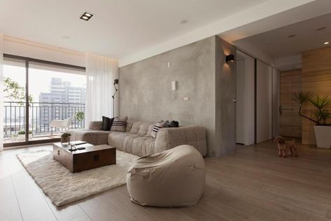 Living room is one of the most important room that every home has. Here are our 21 Amazing Living Room Designs With Concrete Wall.