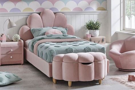 Pink Closet, Kids Bed Frames, Kids Room Interior Design, King Single Bed, Harvey Norman, Single Bed Frame, Kids Interior Room, Living Room Sofa Design, Room Makeover Bedroom