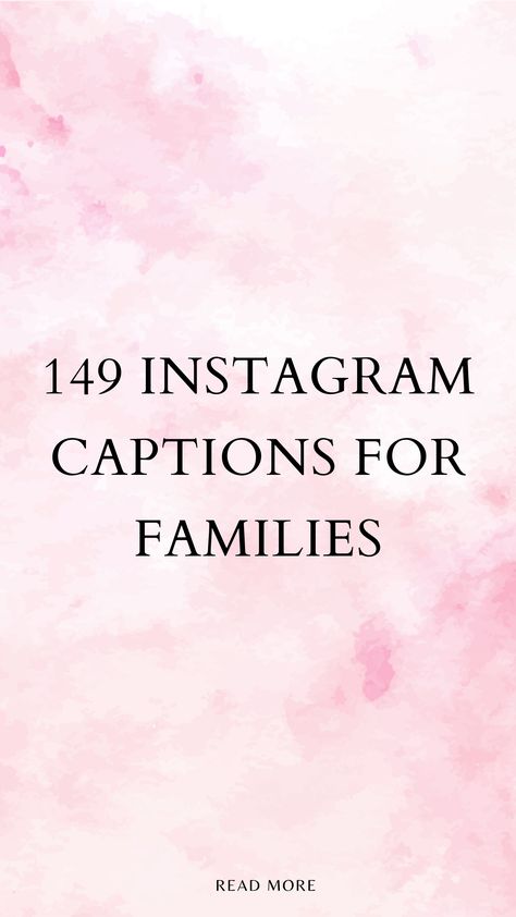 Capture the love and joy of family moments with these 149 Instagram captions. Perfect for sharing family photos and expressing your bond with loved ones on social media. Ig Captions For Family Pictures, Family Post Instagram Caption, Family Is Love Quotes, Ig Family Captions, Family Photography Captions, Family Short Captions Instagram, Family Quotes For Instagram Caption, Family Photo Captions Instagram Short, Quotes On Family Together