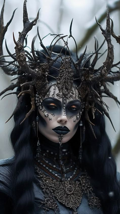 Hel Goddess, Voodoo Halloween, Demon Costume, Disney Outfits Women, Fairy Photoshoot, Female Demons, Halloween Makeup Diy, Black Fairy, Witch Diy