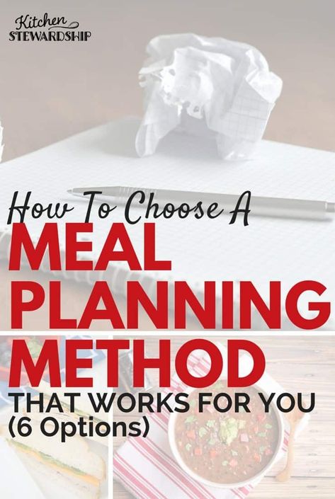 How to Create a Meal Plan Method for Your Family. From once a month cooking to meal planning services to thematic planning, it's all covered here! #mealplanning How To Meal Plan For A Month, Best Way To Meal Plan, How To Create A Meal Plan, How To Menu Plan, Meal Planning Made Simple, How To Make A Meal Plan, How To Meal Plan For The Week, Meal Rotation Menu Planning, How To Meal Plan