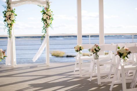 Virginia Beach Wedding Venues, Wedding Venues In Virginia, Virginia Beach Wedding, Waterfront Wedding, May Weddings, Wedding Day Inspiration, Wedding Goals, Chapel Wedding, Virginia Beach