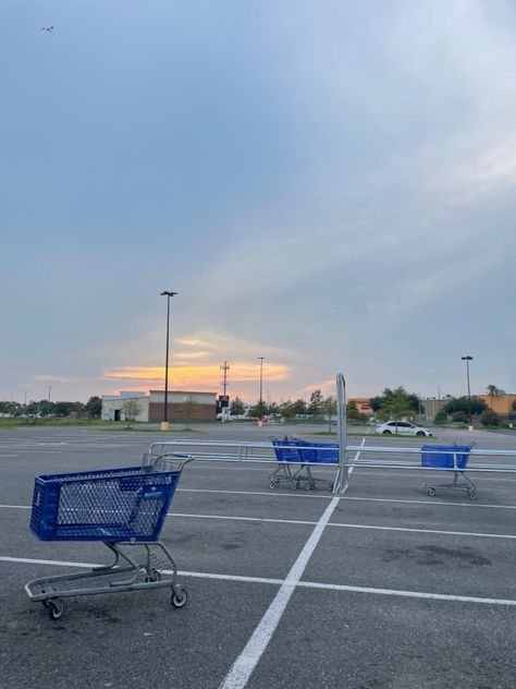 Mall Parking Lot, Story Games, Summer Sunset, Parking Lot, Shopping Cart, The Outsiders, Doodles, Collage, Pins