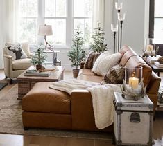 Turner Square Arm Leather Sofa With Chaise Sectional Leather Sofa With Chaise, Sala Grande, Sofa With Chaise, Brown Living Room, Apartment Furniture, Livingroom Layout, Chaise Sectional, Couches Living Room, Furniture Arrangement