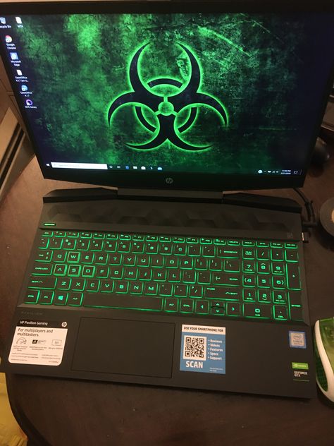 Hp Pavilion Gaming, Gaming Laptop, Hp Pavilion, Gaming, Laptop, Electronic Products, Green