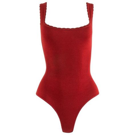 Preowned Alaia Spring-summer 1992 Red Spandex Knit Bodysuit ($1,623) ❤ liked on Polyvore featuring intimates, shapewear, bodysuits, tops and red Vintage Alaia, Black Leather Vest, Pretty Bras, Shapewear Tops, Backless Bodysuit, Azzedine Alaia, Red Bodysuit, Versace Couture, Expensive Clothes