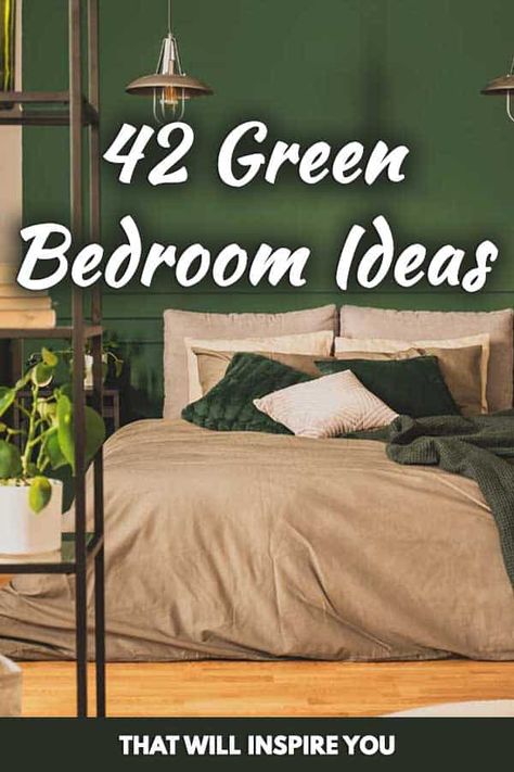 Green Room Ideas Bedroom, Light Green Bedrooms, Green Bedroom Walls, Green Bedroom Ideas, Simple Bed Designs, Green Bedroom Decor, Best Color Schemes, Earthy Bedroom, Sage Green Bedroom