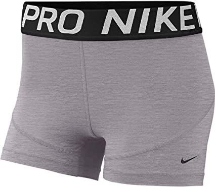 Nike Women's Pro 3" Shorts Grey Nike Pros, Nike Pro Shorts, Leggings Nike, Netball, Nike Leggings, Track Shorts, Training Shorts, Womens Workout Outfits, Nike Pros