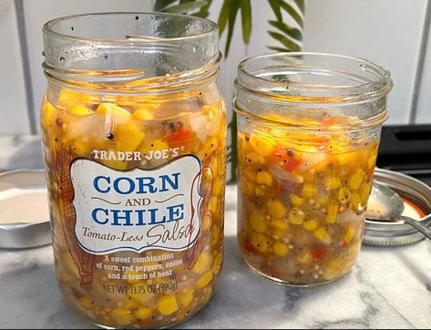 Trader Joes Corn Salsa Recipe, Trader Joe Corn Salsa Recipe, Corn Salsa Trader Joes, Trader Joes Corn Salsa Recipes, Trader Joe’s Corn Salsa, Trader Joes Corn Salsa Dip, Canning Corn Salsa Recipe, Canned Corn Salsa Recipe, Corn Salsa Canning Recipe