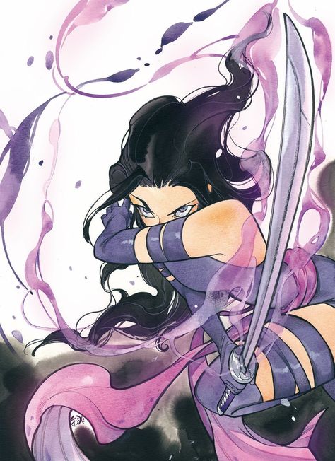 Psylocke Aesthetic, Psylocke Art, Peach Momoko, Xmen Art, Marvel Dr, Men Art, Superhero Art, The Balance, Comic Heroes