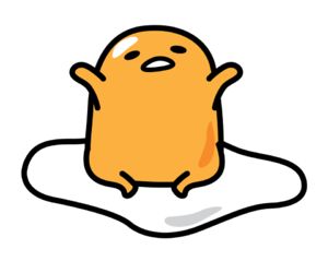 gudetama | Gudetama by Kotonari on WHI Gudetama Egg, Triple Threat, An Egg, Bitter, Vegan Friendly, Egg, Lost