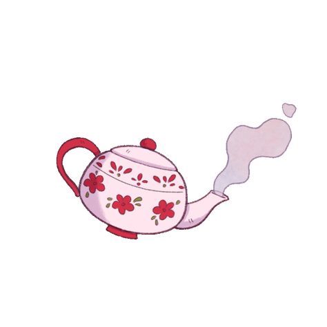 GIF Azulita Studio - Teapot Tea Pot Illustration, Teapot Illustration, Pot Illustration, Personal Project, Tea Pot, Book Art, Tea Pots, Snoopy, Gif