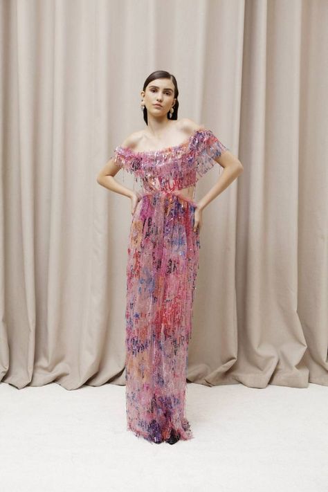 Sandra Mansour, Haute Couture Designers, Frock Dress, British Vogue, Ethereal Beauty, Dress Ideas, Sheer Fabrics, Playing Dress Up, Spring Summer Fashion