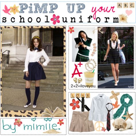 Will have to learn how to spice up the uniforms at !! Vision Board Quotes, School Uniform Fashion, Back To School Essentials, School Uniforms, Uniform Fashion, School Essentials, School Outfit, Spice Up, Cheer Skirts