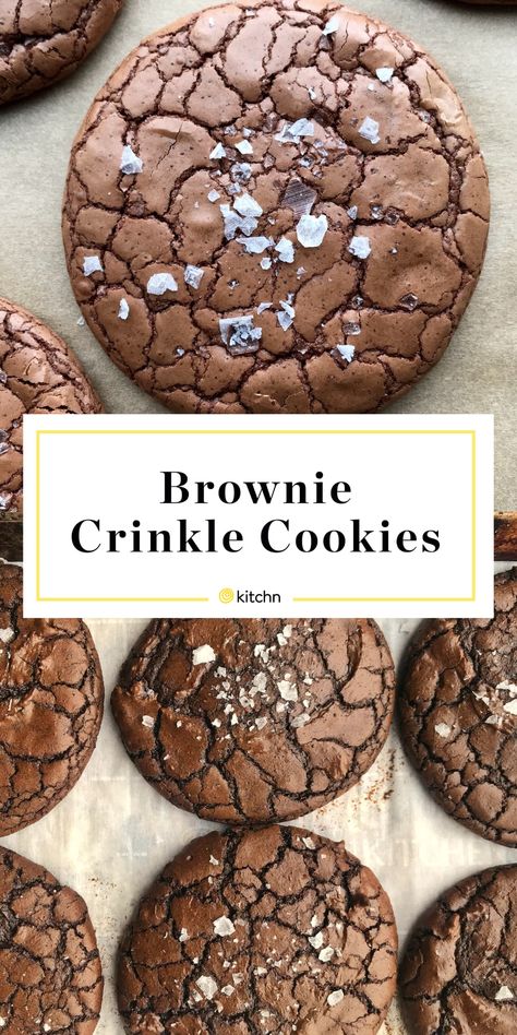 Chewy Crinkle Cookies, Brownie Crinkle Cookies Recipe, Chewy Brownie Cookies, Cacao Cookies, Brownie Crinkle Cookies, I Always Come Back, Crinkle Cookies Recipe, I Lost 100 Pounds, Recipe Cookies