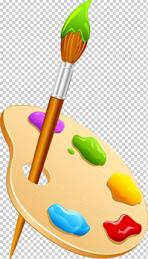 Paint Pallet Drawing, Paint Brush Clipart, Paint Pallete, Paint Clipart, Painting Icon, Paint Png, Whats Wallpaper, Paint Brush Drawing, Computer Icons