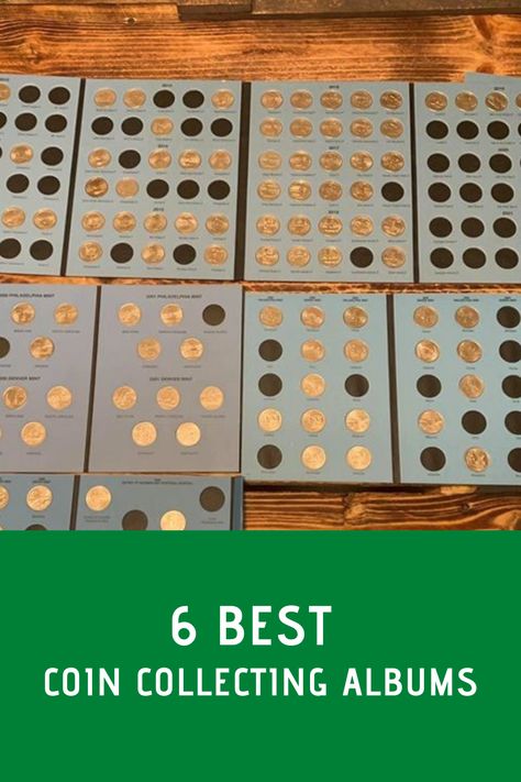 Coin Collecting Storage Diy, Coin Collection Storage, Coin Storage Ideas, Coin Collecting Storage Ideas, Coin Collecting Storage, Coin Collecting Books, Folder Diy, Saving Coins, Coin Organizer