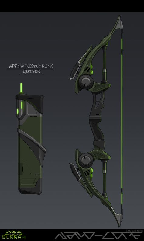 ArtStation - Sci Fi Military Recurve Bow, Livius Rejman Sci Fi Military, Sci Fi Tech, Tactical Gear Loadout, Recurve Bow, Cool Swords, Robots Concept, Robot Concept Art, Armor Concept, Futuristic Technology