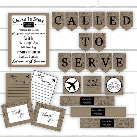 Love these Missionary Printables! Mission Call Opening Ideas, Smart Cookie Printable, Mission Farewell, Farewell Decorations, Called To Serve, Mission Call, Lds Mission, Lds Missionary, Treat Toppers