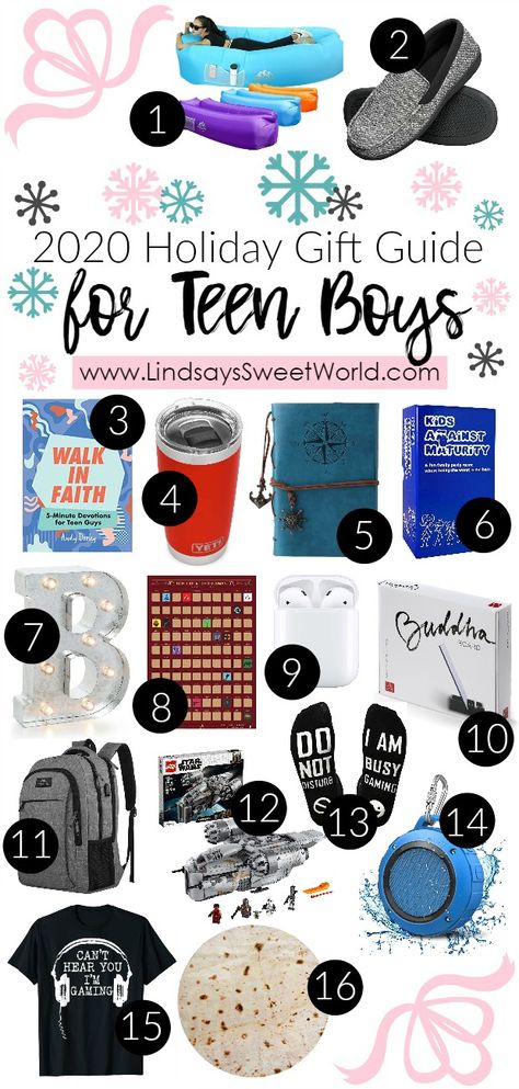 Lindsay's Sweet World: Holiday Gift Guide for Teen Girls and Teen Boys Christmas Presents For Teens, Teen Gift Baskets, Teen Presents, Cheap Christmas Gifts, Gifts For Teen Boys, Christmas Gifts For Boys, Unique Birthday Gifts, Boys Christmas