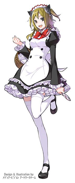 Anime Maid Dress Maid Outfit Frilly Long Stockings Puffy Sleeves Ribbon Neko Poses Anime, Anime Maid, Anime Inspired Outfits, Maid Outfit, Dress Drawing, Drawing Clothes, Anime Poses Reference, Anime Inspired, Anime Poses