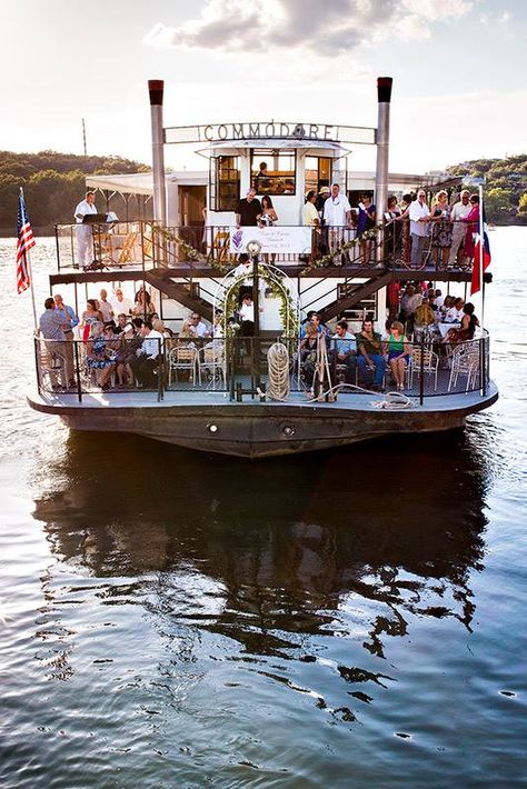 Company Meeting, Butterfly Inspiration, Boat Wedding, Lake Austin, Lakeside Wedding, Wedding Company, River Boat, Wedding Prep, Austin Tx