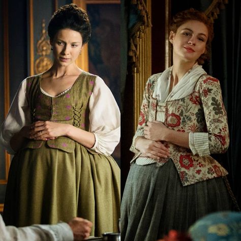 Claire And Brianna, Brianna Outlander, Outlander Season 4, Starz Tv Series, Drums Of Autumn, Outlander Book Series, Outlander Book, Outlander Fan, Jamie And Claire