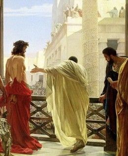 Why Didn’t Christ Fight Back? Jesus Crucified, Pontius Pilate, Way Of The Cross, Crucifixion Of Jesus, Our Lady Of Lourdes, Stations Of The Cross, Pictures Of Jesus Christ, Biblical Art, Jesus Images