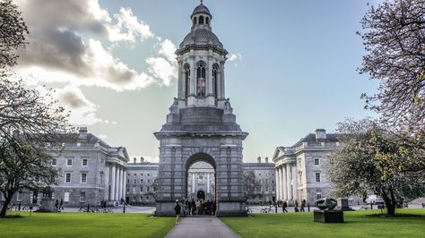 Trinity University Dublin, Ireland University, Mary Robinson, Trinity College Dublin, Semester Abroad, Gouache Paints, Samuel Beckett, Trinity College, Boston University