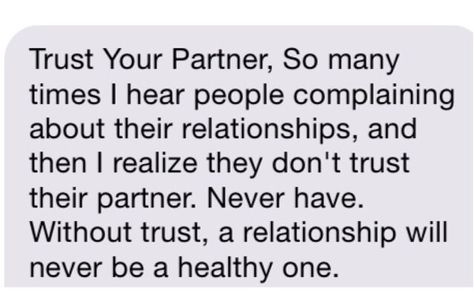 Trusting Your Partner, Trust Your Partner, Trust You, Dont Trust, Trust Yourself, Inspirational Words, Favorite Quotes, Quotes, Quick Saves