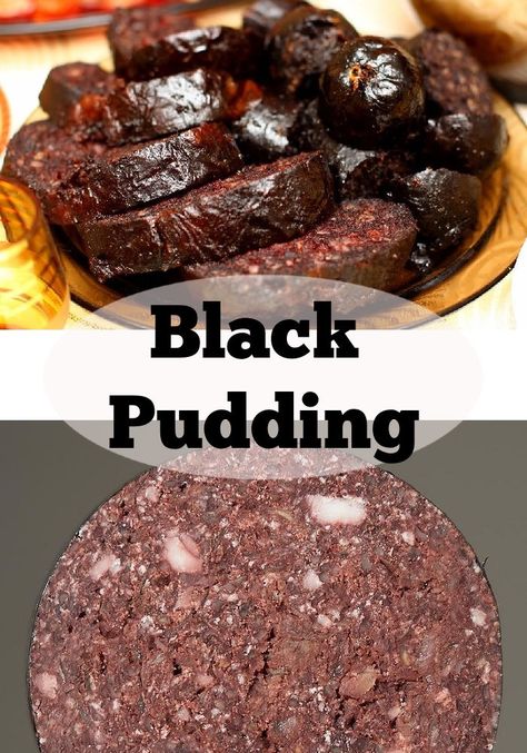 Irish Black Pudding, Black Pudding Recipe, British Recipes Traditional, British Food Traditional, Cooking Soul Food, Sausage Making Recipes, Great British Food, Scottish Dishes, Nordic Recipe