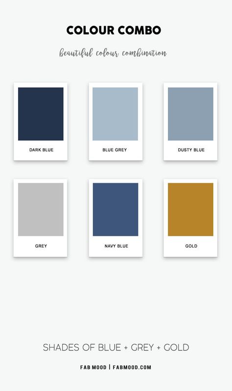 Shades of Blue and Grey Living Room | best colour combinations, fabmood Colour Palette Grey Blue, Blue Grey Living Room Color Scheme, Blue Grey Paint Color Living Room, Dark Blue Living Room Color Scheme, Living Room Grey Blue, Colors That Go With Navy Blue, Blue Sofa Living Room Color Combinations, Blue Color Palette Living Room, Grey Blue Color Palette