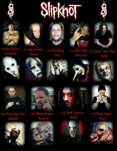 Unmasked Mick Thomson, Chris Fehn, Slipknot Corey Taylor, Slipknot Band, Tweek Y Craig, Corey Taylor, Stuff And Thangs, Heavy Metal Bands