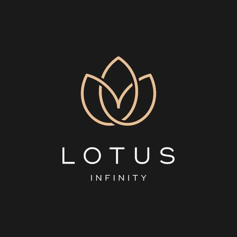 Lotus Logo Design Ideas, Simple Logo Ideas, Lotus Logo Design, Lotus Flower Logo Design, Logo Design Simple, Lotus Vector, Lotus Flower Logo, Simple Logos, Lotus Symbol