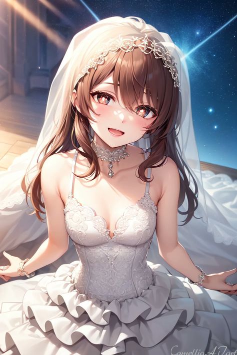 Marry mode Holding Flower Bouquet Aesthetic, Anime Couples Sleeping, Anime Bride, Holding Flower Bouquet, Flower Bouquet Aesthetic, Hu Tao Genshin, Bouquet Aesthetic, Anime Wedding, Girl Background