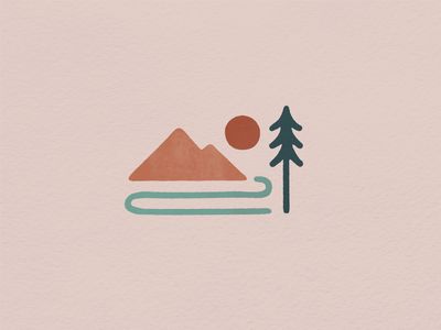 Camping Branding, Temperature Logo, Mountain Branding, Wanderlust Tattoos, Boho Graphic Design, Camping Logo, Forest Logo, Sea Logo, Outdoor Logo