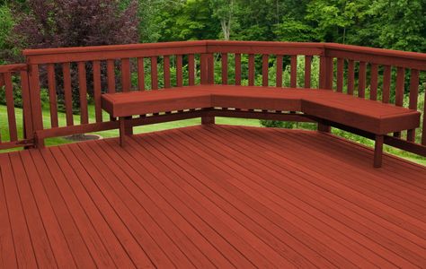 Solid Stain Deck Colors, Best Wood Stain, Deck Stain Colors, Solid Stain Colors, Grey Stained Wood, Solid Stain, Exterior Wood Stain, Colorful Patio, Deck Colors