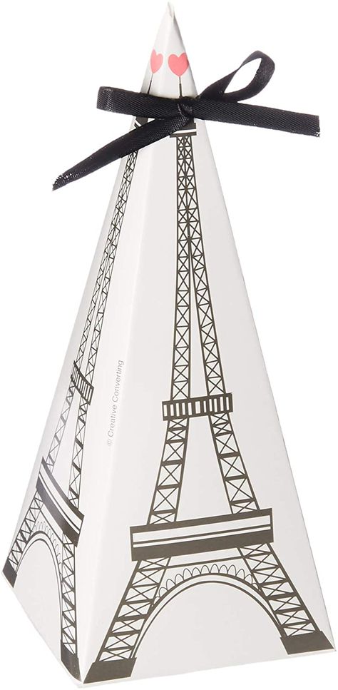 AmazonSmile: Creative Converting Party In Paris Favor Box Party Supplies, Multicolor : Toys & Games Party In Paris, Paris Themed, Paris Party, Fancy Nancy, Party Favor Boxes, Paris Theme, Paris Eiffel Tower, Bridal Shower Theme, Bridal Shower Favors