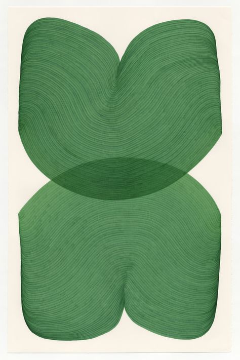 Dana Piazza, Winsor Newton Watercolor, Leaf Abstract, Winsor And Newton Watercolor, Abstract Leaf, Minimalist Pattern, Green Watercolor, Green Art, Green Print