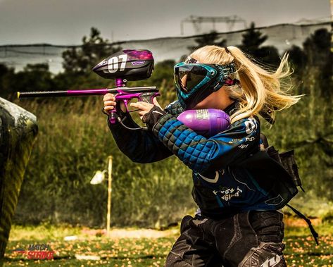 Paintball Girl, Paintball Party, Paintball Game, Paintball Field, Paintball Gear, Paintball Mask, Paintball Marker, Outdoors Tattoo, Popular Sports