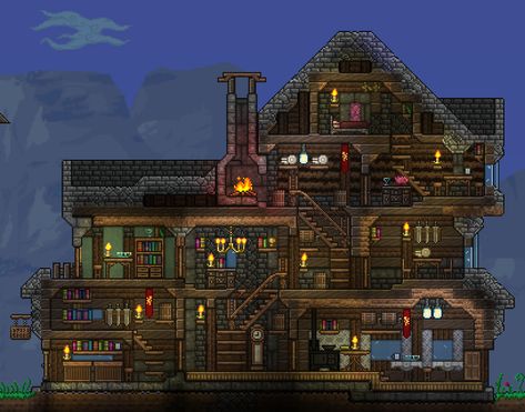 Terraria Castle, Terraria Base, Terraria Design, Terraria Houses, Terraria Tips, Terrarium Base, Terraria House Ideas, Terraria House Design, Terraria House