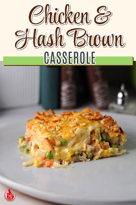 Chicken Hash, Chicken Hashbrown Casserole, Cheesy Hash Brown Casserole, Cheesy Hashbrown, Best Chicken Casserole, Cheesy Hashbrown Casserole, Frozen Hashbrowns, Cheesy Hashbrowns, Chicken Casserole Easy