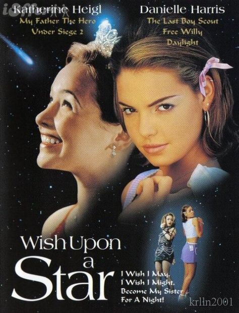 Wish Upon a Star.. I can't explain how much I loved this movie. Wish Upon A Star Movie, Katherine Heigl Movies, My Father The Hero, Danielle Harris, Disney Channel Movies, 90s Memories, Wish Upon A Star, Katherine Heigl, Lifetime Movies