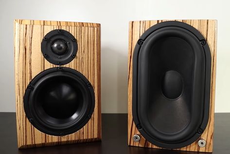 Audio Box Design, Diy Speaker Kits, Homemade Speakers, Audio Box, Diy Audio Projects, Speaker Kits, Audio Ideas, Passive Radiator, Speaker Plans